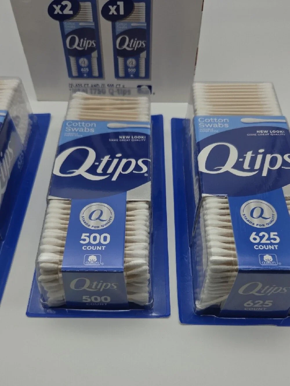 Q-tips Cotton Swabs Bulk Pack 1750 Count
